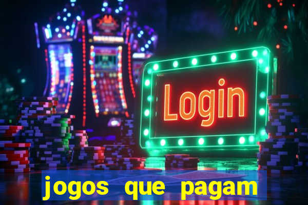 jogos que pagam dinheiro de verdade no pix